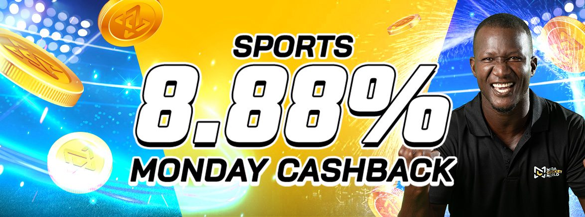 Sports 8.88% Weekly Cashback 20,000 BDT