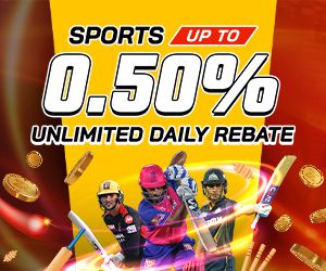 Sports Up To 0.5% Unlimited Daily Rebate